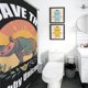 thumbnail image 5 of Cortina de ducha impermeable Save The Chubby Unicorns, ligera y lavable a máquina, para decoración de baño, 152 x 183 cm (60 x 72 pulgadas), 5 of 8