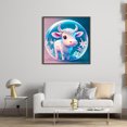 thumbnail image 3 of Hilo Algodón Ecológico Bordado Punto Cruz Con Buey Del Zodiaco 11CT 40x40cm, 3 of 9