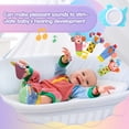 thumbnail image 4 of KABOER 16PCS Baby Rattles 0-6 Months, Baby Wrist Rattles & Foot Finders Sock, Newborn Hand and Foot Rattles/Teething Toy, Educational Development Infant Toys, Baby Toy Socks and Baby Wrist Rattles, 4 of 7