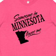 thumbnail image 4 of Inktastic Someone in Minnesota Loves Me Youth T-Shirt, 4 of 5