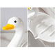 thumbnail image 4 of Jabonera de cerámica con forma de pato, bonita, con drenaje automático, para ducha, baño y cocina, 4 of 6