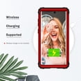 thumbnail image 2 of JTCASES for Samsung Galaxy Note 20 Case, Drop Resistant Corners, Wireless Charging, Heavy Duty Shockproof Hybrid Hard PC Bumper, Camera Protection, Skin-feel Anti-scratch Tough Cover,  Red, 2 of 9