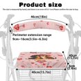 thumbnail image 6 of HELLHERO Rollator Walker Seat Back Cover Dachshund Love Seat & Backrest Covers for Senior Non-Slip Fit Breathable for Fit Walkers, 6 of 7