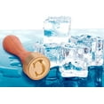 thumbnail image 5 of Letter C Ice Stamp Initial Ice Cube Stamp with Removable Brass Head & Wood Handle 1.2" Vintage Ice Branding Stamp for Making DIY Crafting Cocktail Whiskey Mojito Drinks Wedding DIY, 5 of 9