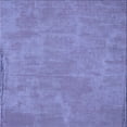 thumbnail image 1 of Ahgly Company Indoor Square Patterned Slate Blue Area Rugs, 8' Square, 1 of 6