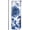 E, variant on Chinoiserie Blue and White Floral Stainless Steel Skinny Tumbler,20 oz Chinoiserie Blue Flowers Insulated Tumbler with Lid and Metal Straw,Travel Cups for Women Men,Valentine''s Day Christmas Gifts