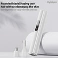 thumbnail image 5 of Xylobyte Nose Hair Trimmer for Men and Women, USB Rechargeable Eyebrow and Facial Hair Clipper with LED Display, 5 of 10