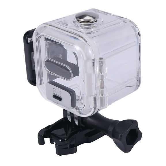 1 x Waterproof Housing Case For Gopro Hero 4 5 Session-black&transparent