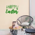thumbnail image 3 of Easter Day Vinyl Wall Art Decal - Hoppy Easter - 16" x 22.5" - Resurrection Sunday Pascha Holiday Modern Church Home Living Room Bedroom Apartment Nursery Office Work Decor, 3 of 4