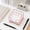 Rose Gold, variant on Japceit Wrought Iron Sticky Note Holder,Sticky Note Holder for Desk,Metal Desktop Grid Storage,for school office home