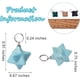 thumbnail image 2 of 10 colgantes de piedras preciosas con forma de estrella para bisutería y manualidades., 2 of 7
