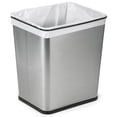 thumbnail image 5 of Polder 7 Gallon Under Counter Trash Waste Can Recycle Bin, Stainless Steel, 5 of 5