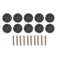 thumbnail image 1 of Tiradores De Cajón De Flores, Fácil De Instalar, Perillas De Gabinete De Rosas Antiguas De Aleación De Zinc 10 Uds Para Armarios ANGGREK Otros, 1 of 8