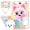 Colorful RoseGold, variant on Kids Case for iPad 7th/8th/9th Generation 10.2 inch Shockproof Cover, 2 Layer Protection, with Built-in Stand & Shoulder Strap