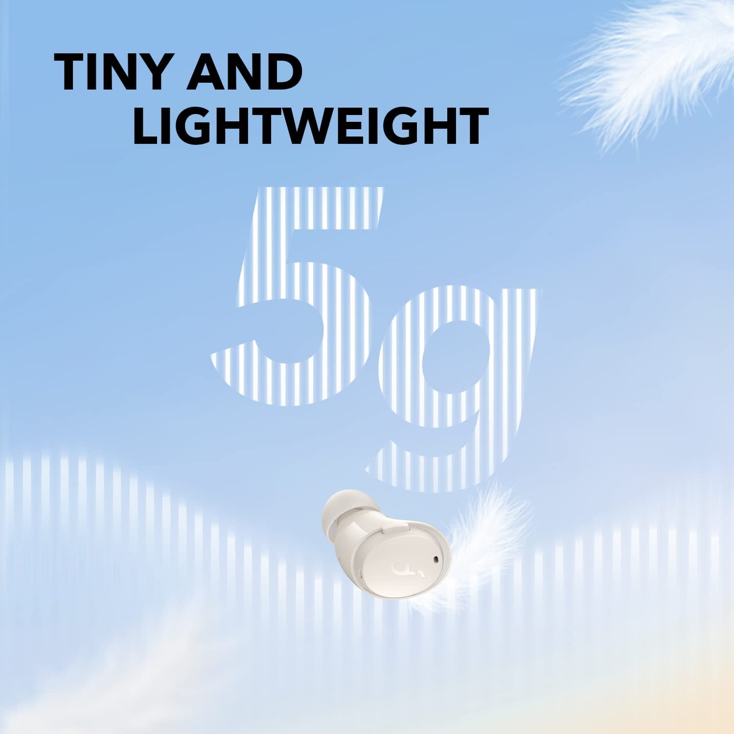 Soundcore by Anker Life A3i Active Noise Cancellation Wireless In Ear Earbuds, White