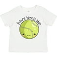 thumbnail image 3 of Inktastic Future Tennis Star Cute Tennis Ball Boys or Girls Toddler T-Shirt, 3 of 5