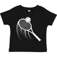 thumbnail image 3 of Inktastic Swinging Tennis Racket Boys or Girls Toddler T-Shirt, 3 of 5