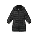 thumbnail image 3 of REDARER Girls Long Down Jacket Knee Length Winter Coat, Extra Warm Padded Outerwear for Kids Thickened Design,11-12 Years, 3 of 5