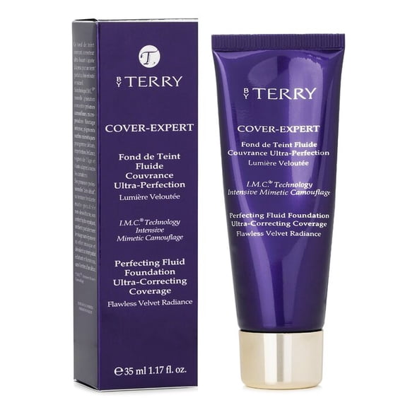 Base de maquillaje de Terry Cover Expert Perfecting Fluid #12 Warm C