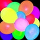 thumbnail image 5 of Globos UV de neón, paquete de 110 unidades, artículos para fiestas que brillan en la oscuridad, 5 of 7