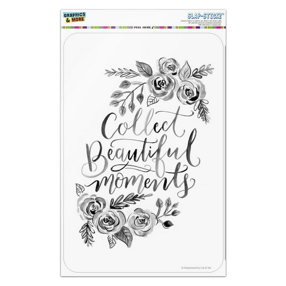 Collect Beautiful Moments Sketch Home Business Office Sign
