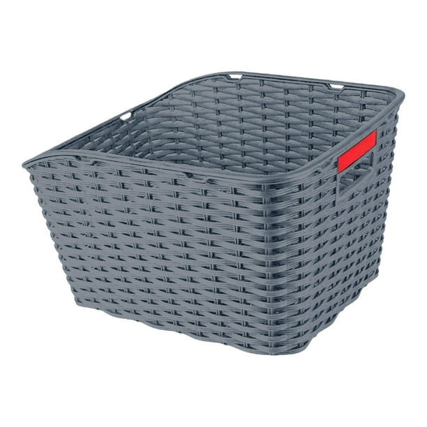 Cardero trasero de bicicleta de carga de bicicleta resistente para acampar en bicicleta Gris