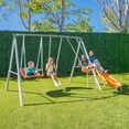 thumbnail image 7 of Sportspower Gladstone Metal Swing Set with Lifetime Warranty on Blow Molded Slide & Bonus Anchor Kit, 7 of 7