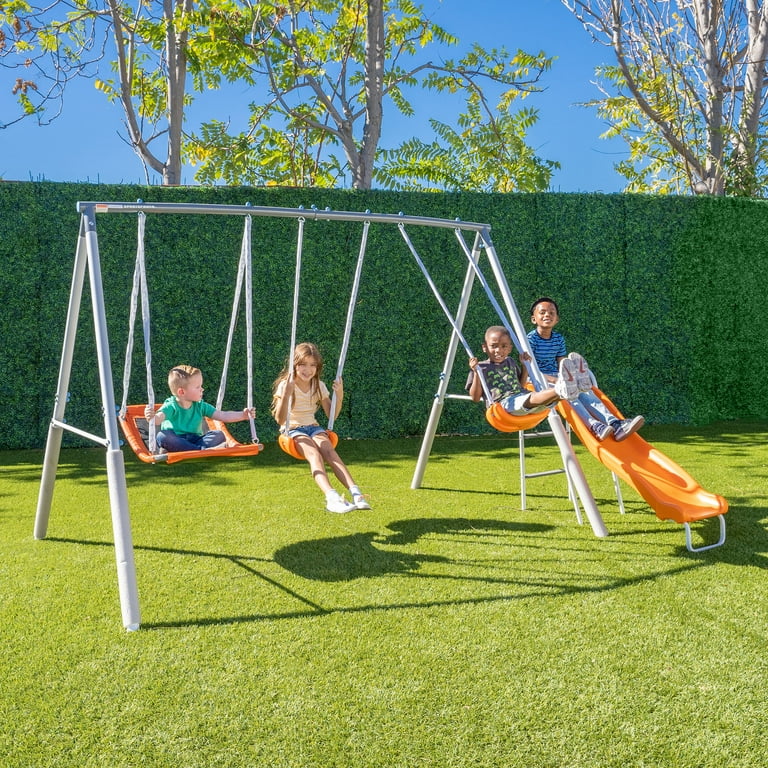 Sportspower Gladstone Metal Swing Set with Lifetime Warranty on