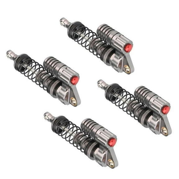 4x Spring Loaded Shock Absorbers for Axial SCX10 D90 & RC4WD 1:10 RC Rock Crawlers Smooth Ride