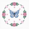 thumbnail image 1 of Tobin Stamped White Quilt Blocks 18"X18" 6/Pkg-Butterfly Rose - T288090, 1 of 2