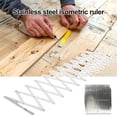 thumbnail image 4 of Visland Center Point Finder Woodworking Center Finder Marking Tool User-Friendly Design High Accuracy Portable Equal Spacing Layout Tool, 4 of 8