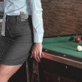 thumbnail image 1 of Pool Billiard Chalk Holder Herramienta práctica Snooker Billiard Chalk Case gris Macarena Titular de la tiza de billar, 1 of 8