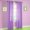 LIGHT PURPLE, variant on 2Pcs. SEMI-Sheer Window Panel curtains SOLID GROMMET PLAIN STYLE DRAPES MIRA