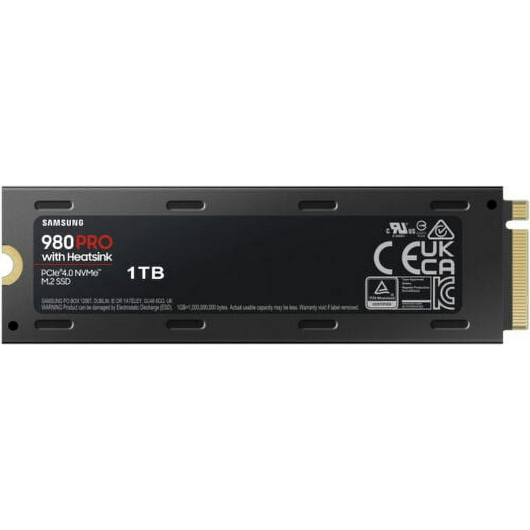 Samsung 980 PRO 2TB Internal Gaming SSD PCIe Gen 4 x4 NVMe