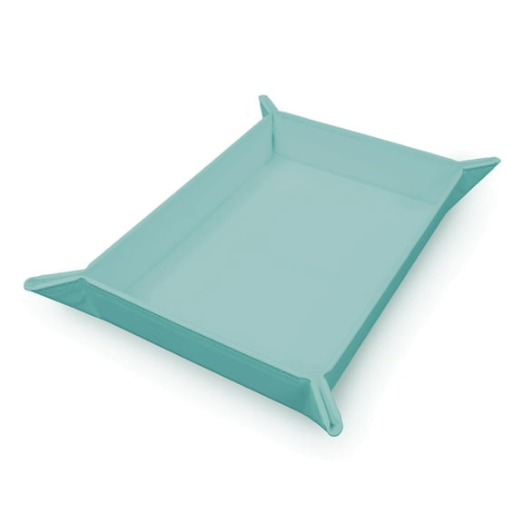 Vivid Magnetic Folding Dice Tray - Light Blue