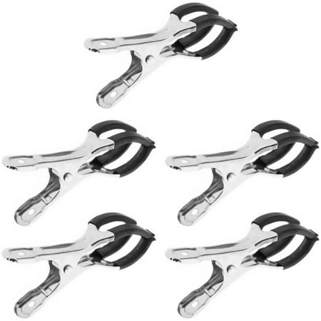

Qianheqian 5pcs Portable Stainless Steel Repair Clamps Hand-held Repair Tools for Wind Instruments