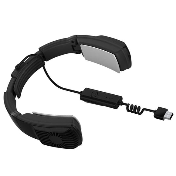 Aire Acondicionado portátil Sunnimix enfriamiento y Calentamiento ventiladores colgantes de cuello Negro