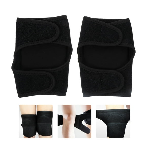 CRAFTHROU Knee Pads Volleyball Women Knee Pad Black 1 Pair