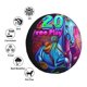 thumbnail image 4 of Balery Neon Free Play Cubiertas para Neumáticos - Protector Resistente para Neumáticos de Camioneta, SUV, Remolque, Camper y RV-14 inch, 4 of 6