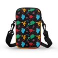 thumbnail image 2 of HELLHERO Underarm Shoulder Bag Polyester Double Layer Ladybug Heart Pattern for Travel Daily Use Unisex, 2 of 7