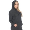 thumbnail image 5 of White Mark Women's Hoodie Sweatshirt Dress, 5 of 5