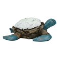 thumbnail image 3 of Nautical Sea Turtle With White Clam Shells In Faux Distressed Wood Finish Statue, 3 of 4