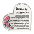 thumbnail image 2 of Placa acrílica para mamá, regalos de agradecimiento para mamá de hija, regalo de corazón acrílico, decoración del hogar, decoración de escritorio de, 2 of 9