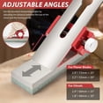 thumbnail image 4 of Honing Guide Tool Fixed Angle Woodworking Whetstone Sharpening Holder for Chisels Planes, 4 of 8