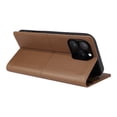 thumbnail image 6 of Allytechgroup Wallet Case for iPhone 15 Pro, Slim Lightweight PU Leather Stand Flip Phone Case with Credit Card Slot Shockproof Protective Back Cover for iPhone 15 Pro Women Men, Brown, 6 of 8