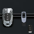 thumbnail image 3 of For Kia Key Fob Cover Case metal Key Fob Shell Fit for Kia Rio Optima Soul Sportage Sorento Carens With keyChain, 3 of 10