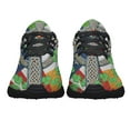 thumbnail image 5 of Irish Celtic Cross With Claddagh Ring And Heart Shoes Sneakers Black Size 7.5, 5 of 7