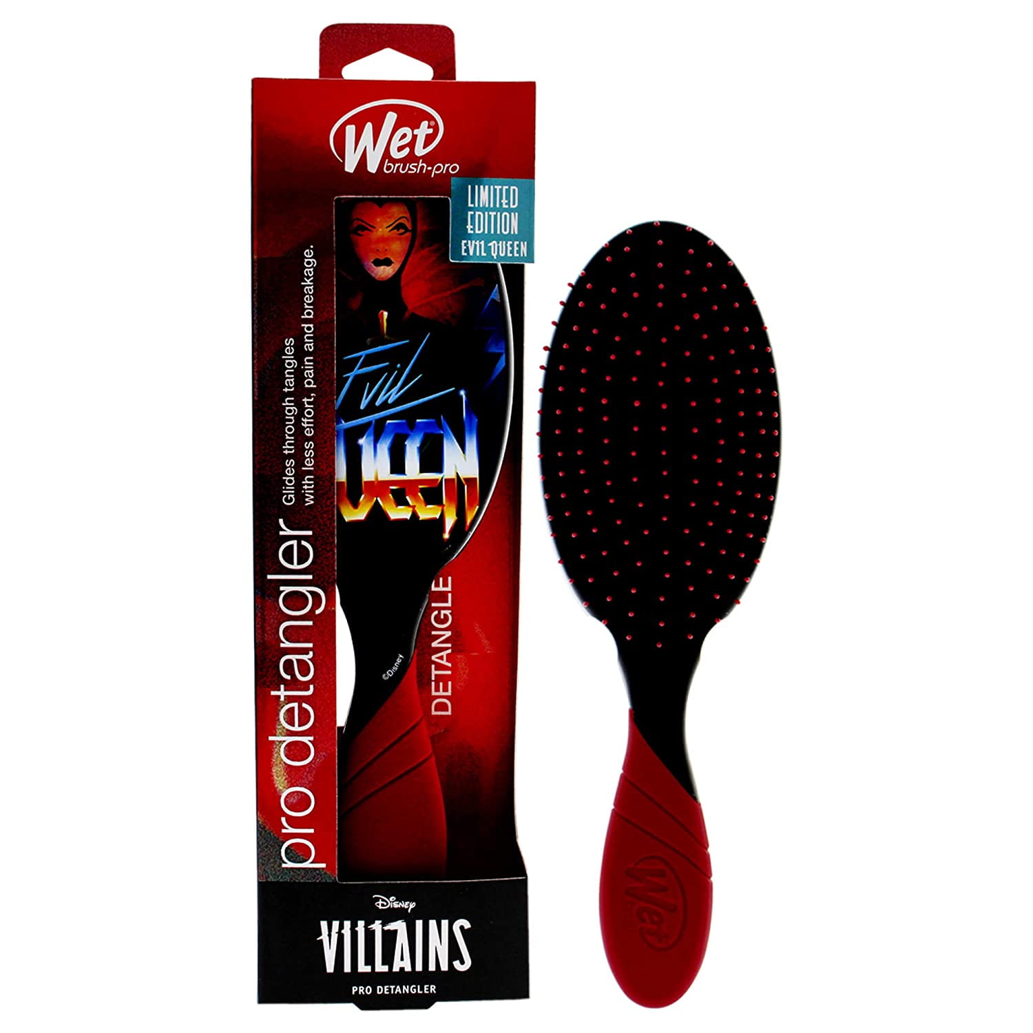 Wet Brush Disney Villains Pro Dtngler Brush - Evil Queen