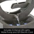 thumbnail image 3 of Round Cascade Fountain- 4 Tier with LED Lights, 3 of 8