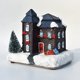 thumbnail image 3 of Molde de exhibición de casa de nieve con luz LED, decoración navideña para el hogar, regalo ornamental JAMW Sencillez, 3 of 3